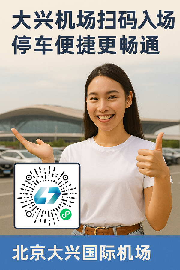 大興機場停車別臨時找，文鋒小程序提前搞定