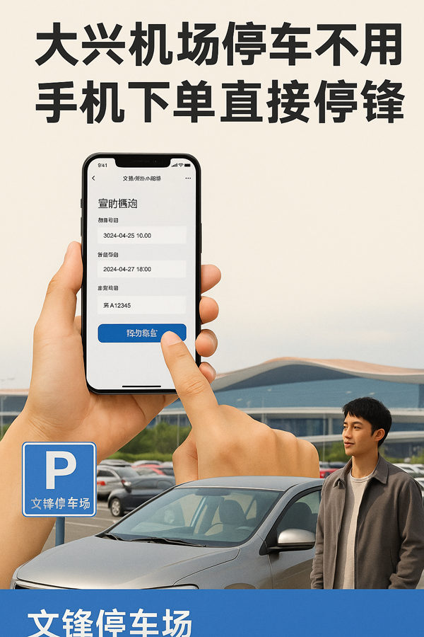 機(jī)場(chǎng)停車，別再靠“運(yùn)氣”——用文鋒小程序一鍵搞定